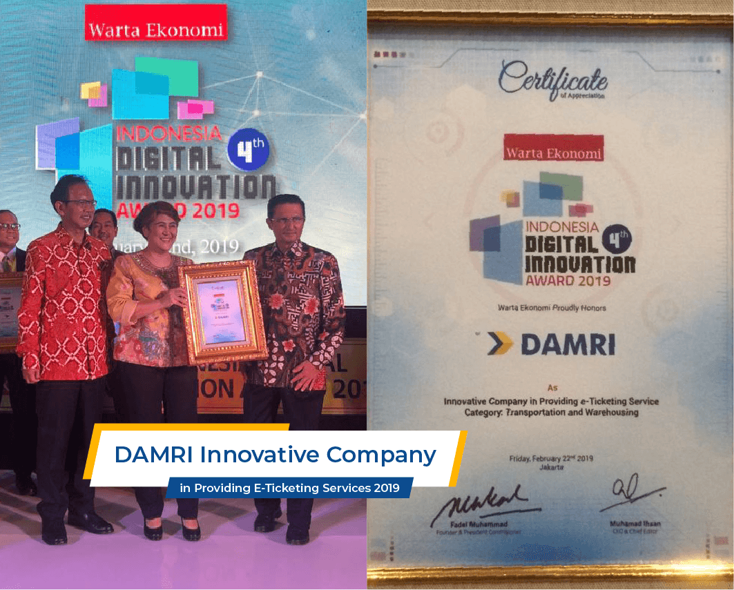 DAMRI Innovative Company in Providing E-Ticketing Services